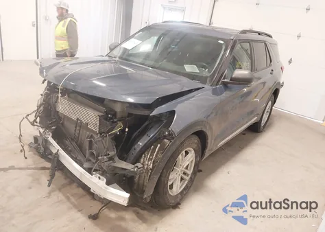 2021 Ford Explorer Xlt из США, поврежденный, VIN 1FMSK8DH5MGB88864